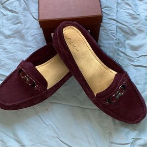 Coach Suede Flats